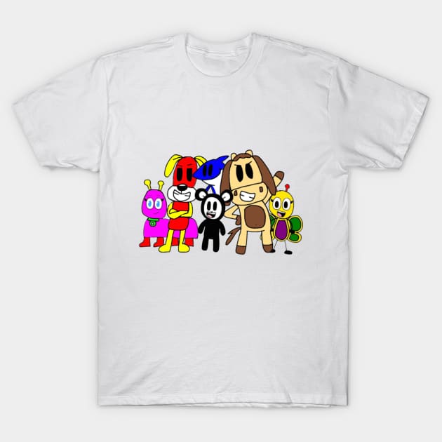 Baby Lamb and the Gang T-Shirt by BabyLambCreations143